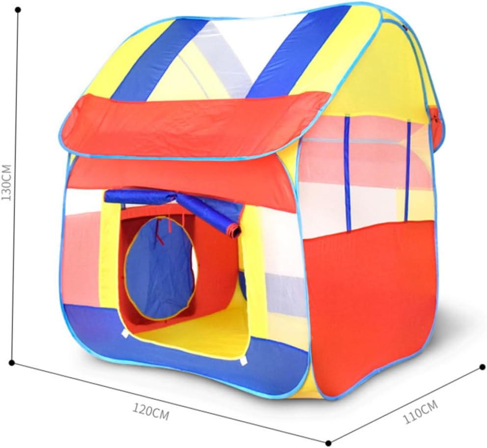 Foldable Playhouse Tent for Large Indoor Outdoor Castle Playhouse for Boys for Fun Playtime Activities