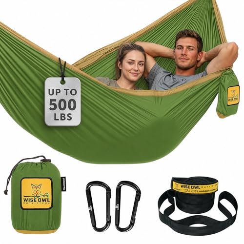 Product Image of the Wise Owl Outfitters Hammock for Camping Double Hammocks Gear for The Outdoors...