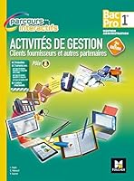 Parcours Interactifs - Activités de gestion clients fournisseurs - 1re BAC PRO GA 2216134538 Book Cover