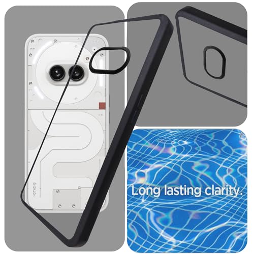 Image of Artistque Hard Clear Back Cover Case for Nothing Phone 2a Plus 5G | Shockproof TPU | Acrylic Armor | Stylish Protective Design - Transparent