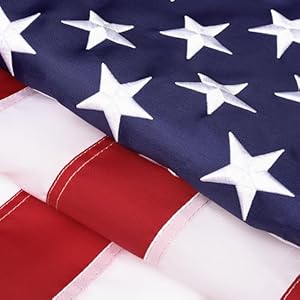 American Flags for Outside 3x5 American Flag -US Flag 3x5 Heavy Duty Outdoor with Embroidered Stars and Sewn Stripes | Outdoor Flag for High Wind American Flags for Outside 3×5 American Flag US Flag 3×5 Heavy Duty Outdoor with Embroidered Stars and Sewn Stripes Outdoor Flag for High Wind