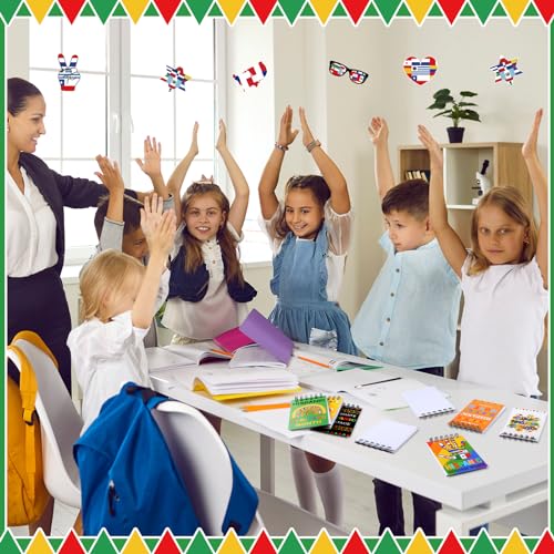 Mini Hispanic Heritage Notebooks à spirale pour bloc-notes de poche - 7