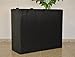 Produktbild Eleganteinrichten XXXL Pflanztrog Polyrattan als Raumteiler 106x40x84cm schwarz.