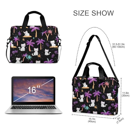 Funda cruzada para laptop 15.6 pulgadas negra miniatura 5