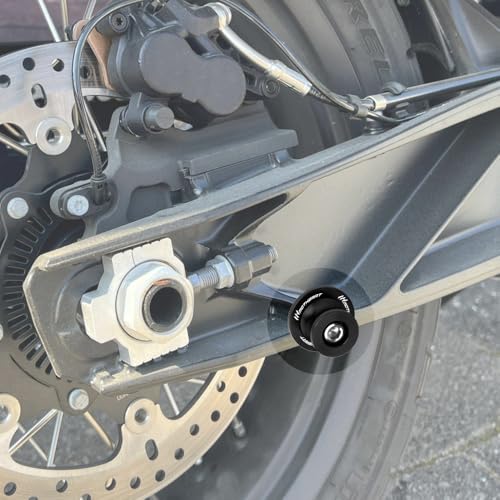 MotHeartCNC M6 Paddock-Ständer Bobbins Zubehör für Spulen für den Paddock-Ständer Motorrad Bobbins Schwingenaufnahmen Spulen für den Paddock-Ständer Motorrad Bobbins (Siehe unten) (Schwarz)