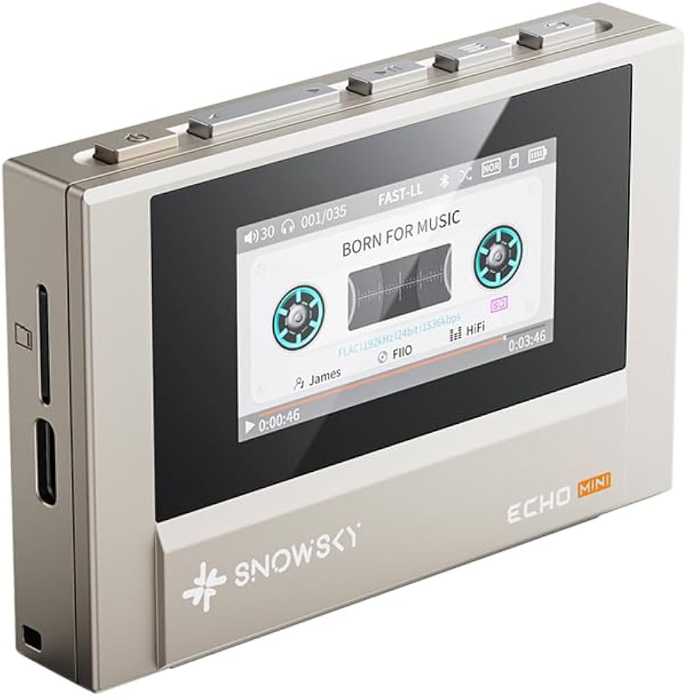Amazon.com: SnowSky/FiiO Echo MINI HiFi Bluetooth MP3 Player