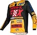 Fox Racing 180 Czar Kids Off-Road Motorcycle Jersey - Black/Yellow/Medium