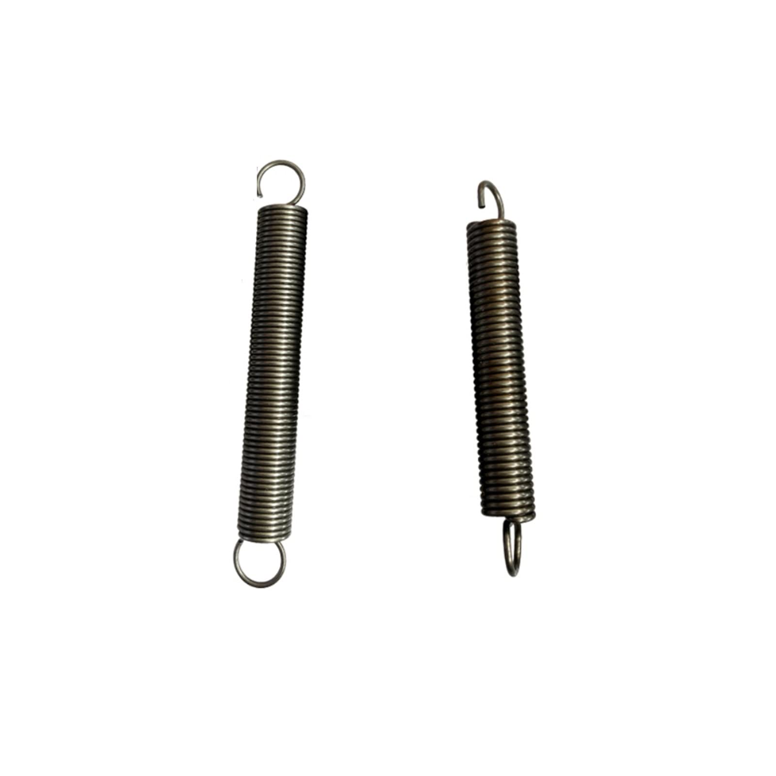 DINGGUANGHE-CUP Extension Springs Stainless Steel Tension Extension Spring Manufacturer 2mm Wire Diameter X 18mm Out Diameter X (105-150) mm Length Multipurpose (Size : 115mm Length)