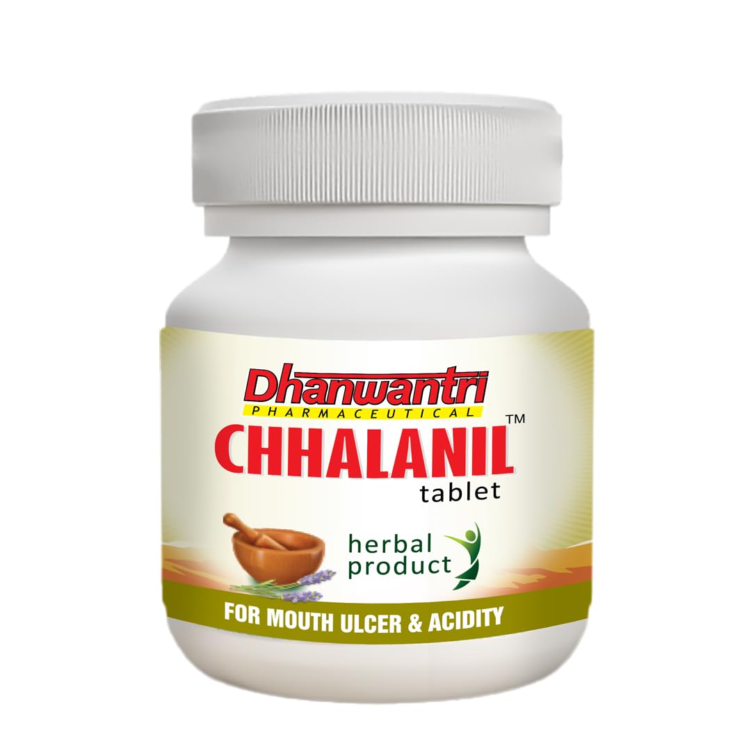 Chhalanil Mouth Ulcer & Acidity Tablets | Ayurvedic Care For Mouth Ulcers and Oral Health | Natural Herbal Ayurvedic Aushdhi (40 Tablets) (B0BZYZSC5L) Amazon Price History, Amazon Price Tracker