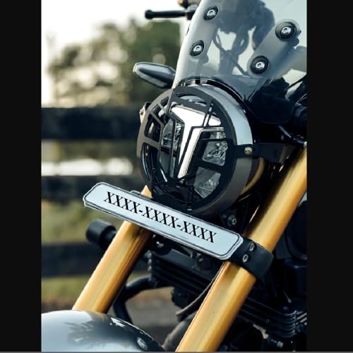 Image of Metal Headlight Frames Guard For TVS Ronin New (2024)
