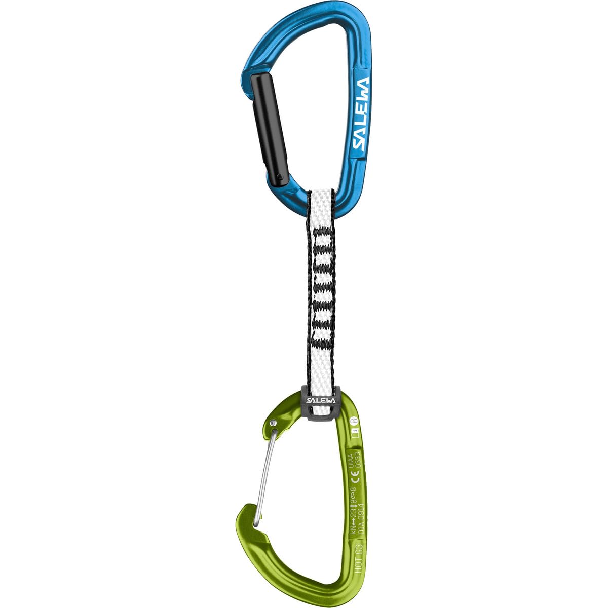 Salewa EXPR Set DYN Hot G3 STR/Wire, Carabiner