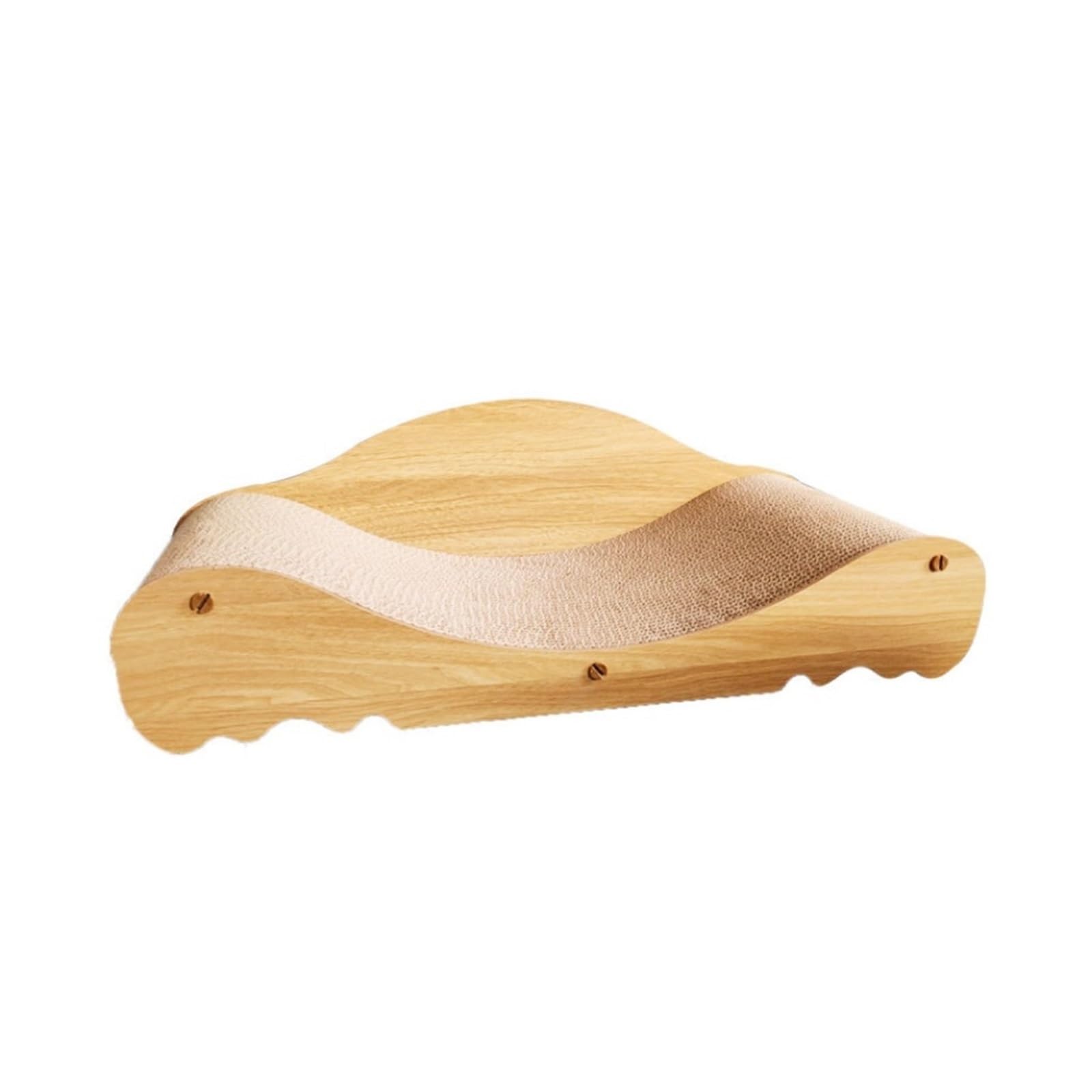 Tiragraffi in cartone, tiragraffi in cartone ondulato per gatti da interno, tiraone, tiragraffi in cartone ondulato per gatti da interno, tiragraffi per gatti accessorio per gatti (70x26 cm)