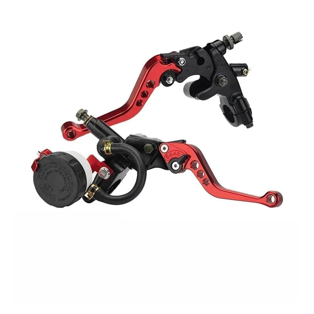 Xvasdgaer Blue Universal 7/8" 22Mm Brake Clutch Pump Levers Hydraulic Master Cylinder For 250Cc-500Cc Motorcyle Parts