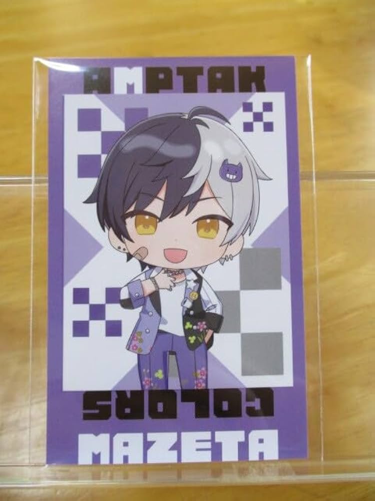 Amazon.co.jp: AMPTAK×COLORS まぜ太 フォトカード アンプタック