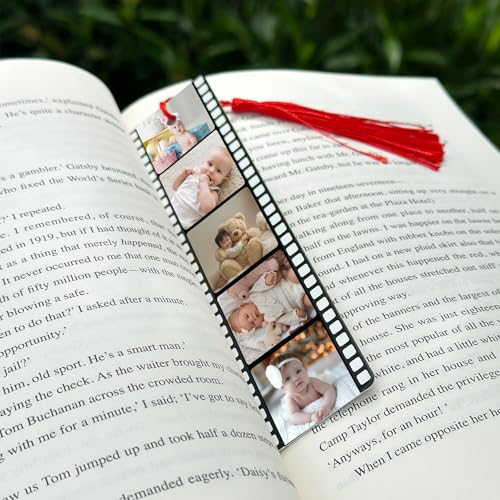 Marcadores de Libros Personalizados con Foto y Texto Marcapaginas Personalizado Regalo de Cumpleaños