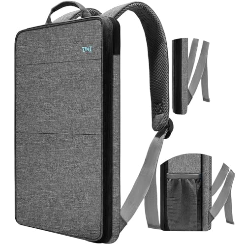 ZINZ Mochila para Portátil Delgada y Expandible, Resistente al Agua, Compatible con MacBook Pro 16