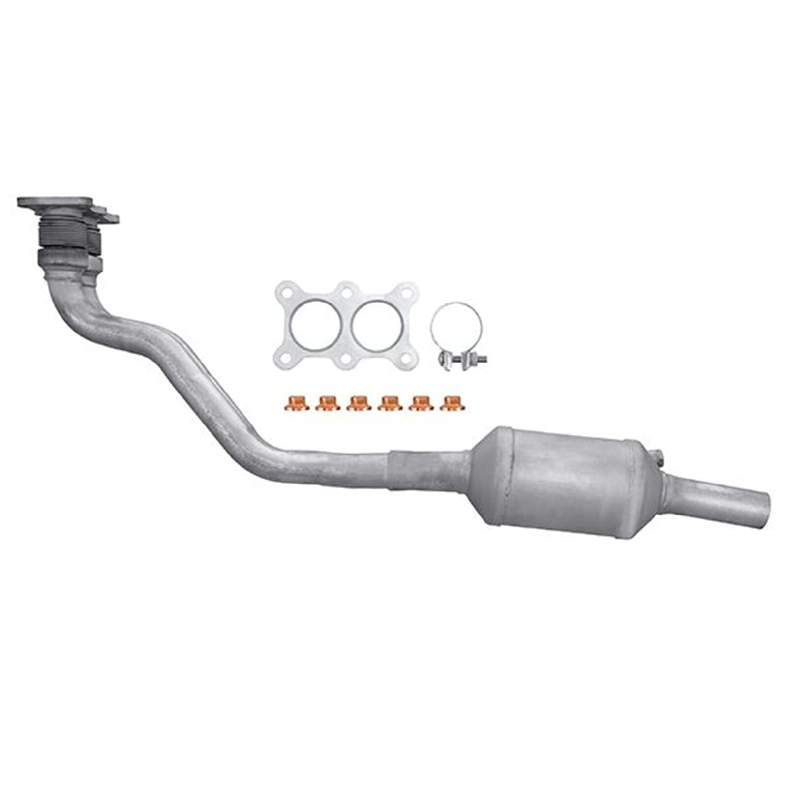 HELLA 8LE 366 050-041 Katalysator - Easy2Fit® Kit - Euro 2 - einteilig - Set mit Anbauteilen - für u.a. VW GOLF IV (1J1)