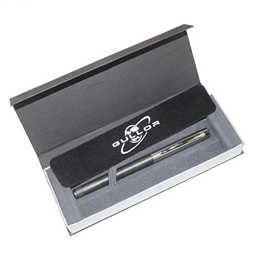 Gullor Elegant Medium Nib Smooth Fountain Pen with a Gift Box - Grey - Image 3