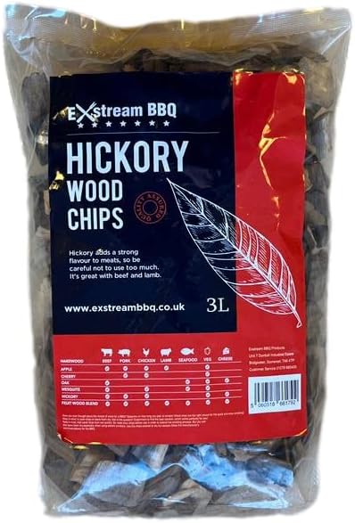 BBQ Barbecue Smoking Wood Chips food Smoke Oak 3L 100% Natural No Chemicals - 4