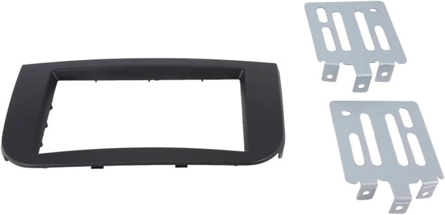 DIN 2 Radio Bezel + ISO Wiring Adapter For Mitsubishi Colt / Colt Plus Z30/Z30G (2005-2009)
