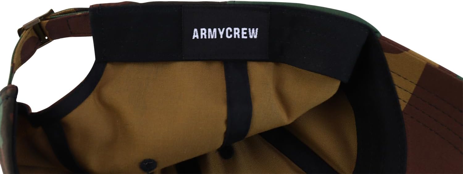 Armycrew Oversize Big XXL Plain Unstructured Soft Crown Cotton Outdoor Cap