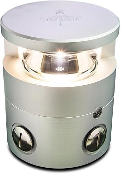 Series 300-036 - Masthead Light - 5NM - Horizontal Mount - White - Silver Housing [300-036]