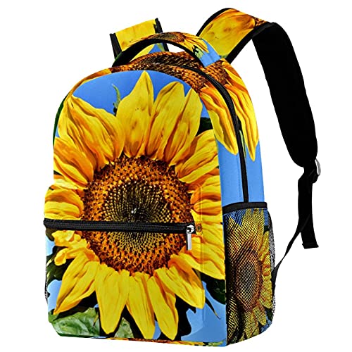 Sac à dos tournesol d'été femme spacieux pour soulager vos épaules