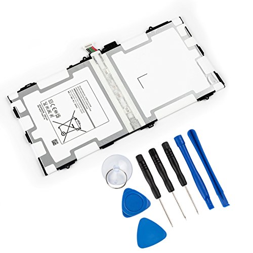 REYTRIC EB-BT800FBU/FBE Battery Compatible Samsung Galaxy Tab S 10.5 LTE Replacement SM-T800 Batteries T801 T805 T807A T807P Series Tablet with Tool Kit 3.8V 7900mAh 30.02Wh