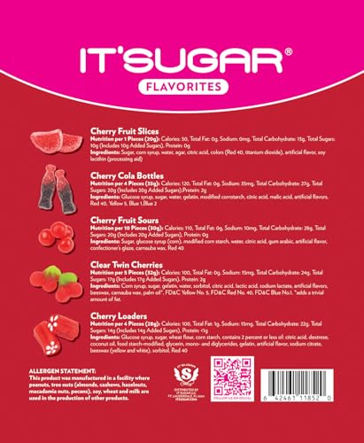 IT'SUGAR Flavorites Cherry Bomb Candy bag miniatura 3
