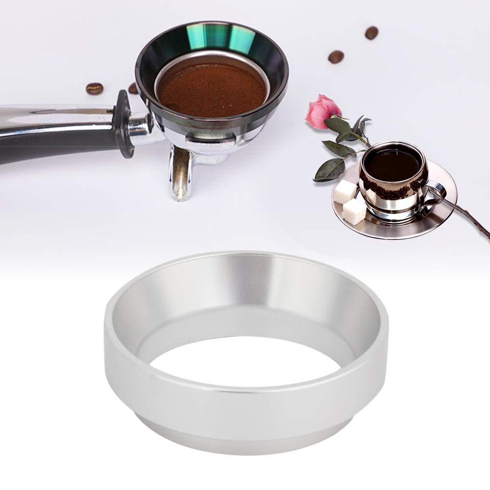 Accessorio per caffettiera di ricambio per imbuto con anello di