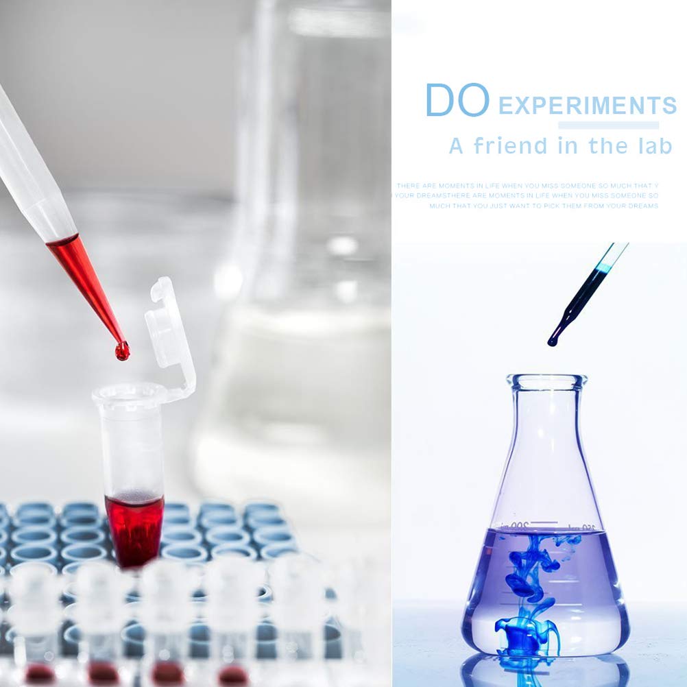 1ml Calibrated Disposable Plastic Transfer Pipettes 100PCS for Essential Oils | Disposable Plastic Transfer Droppers,Flexible PE Material for Smooth Liquid Intake & Dispensing