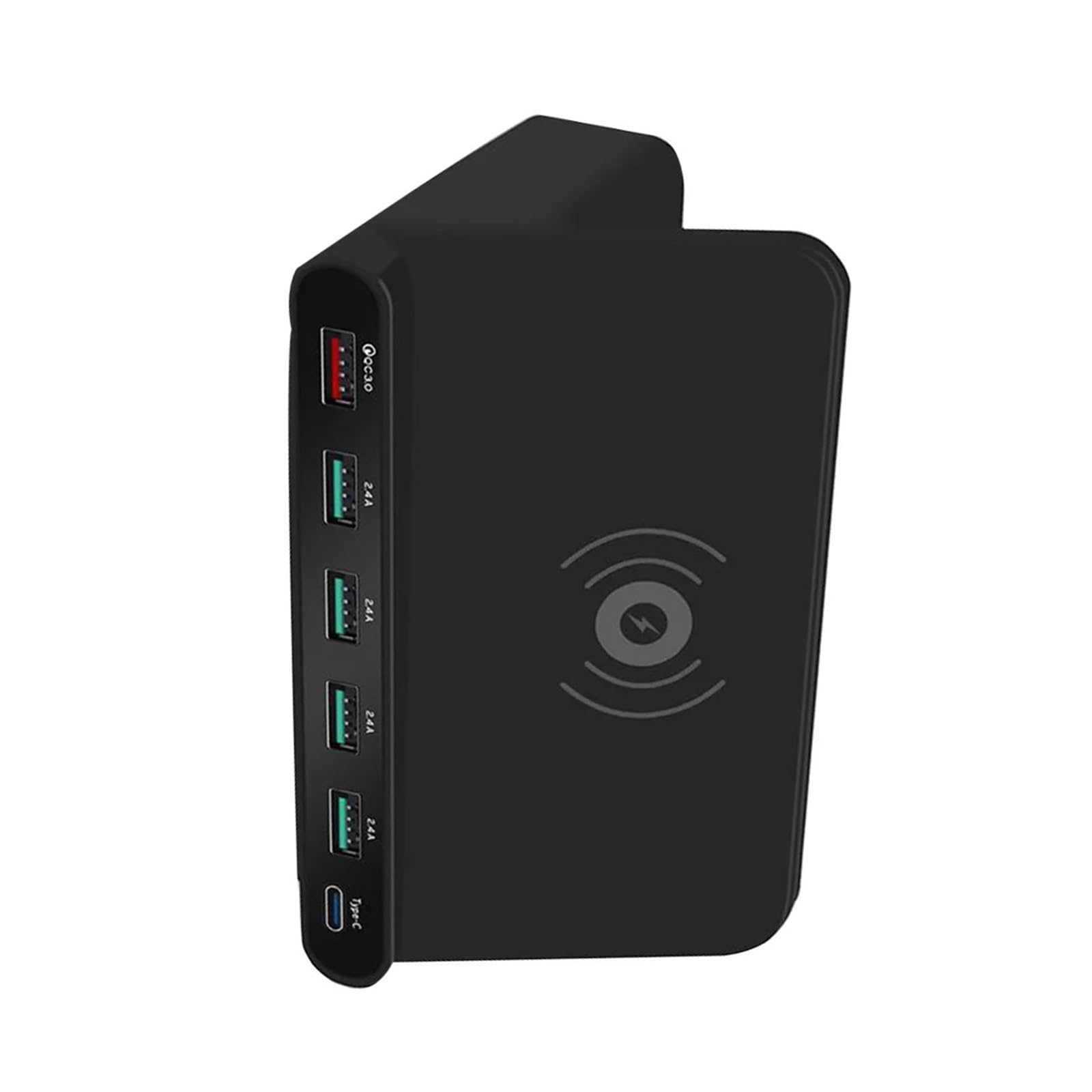 Chargeur sans Fil for Smartphone, Adaptateur De Charge Rapide Multi-Port USB 3 en 1, Adaptateur d'alimentation for Smartphone Sécurité Rapide
