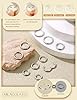 MILACOLATO Kleine Creolen Ohrringe für Damen Herren Chirurgenstahl Knorpel Huggie Ohrringe Snug Lobe Nase Lippen Daith Helix Piercing Schmuck Winzige Hoop Hinged Schläferohrringe Silber #3