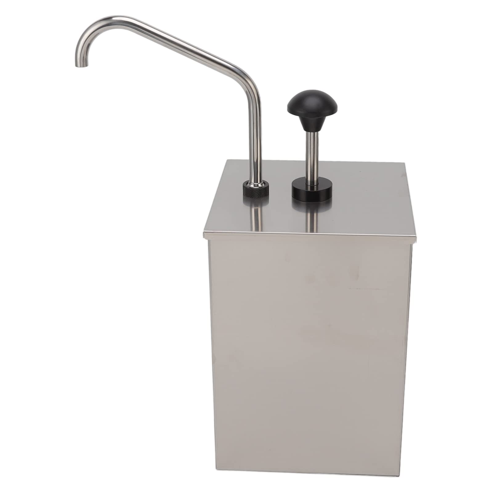 Dispenser per Condimenti, Dispenser per Salse Dispenser per Sciroppi Pompa per Dispenser di Salse da 4 Litri Pompa per Condimenti in Acciaio Inossidabile per di Condimento