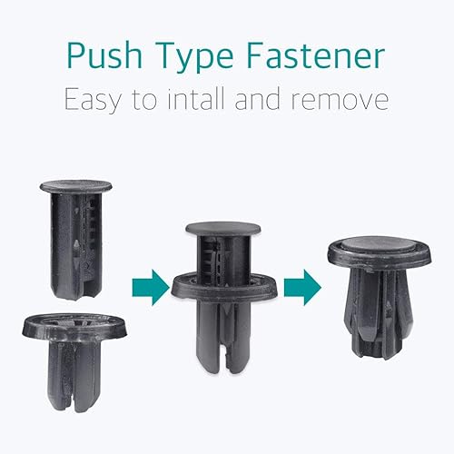 Miniatura 6 de Lantee 20 clips de retención para parachoques y pozo de rueda para Honda y Acura 91505-TM8-003