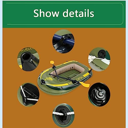 Kayak gonflable compact anti-crevaison pour rafting en rivière - 4