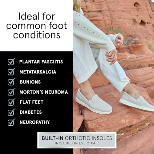 Abeo Encore Slip On Women's Sneakers | Arch Support | Ball of Foot Cushions & Relief4