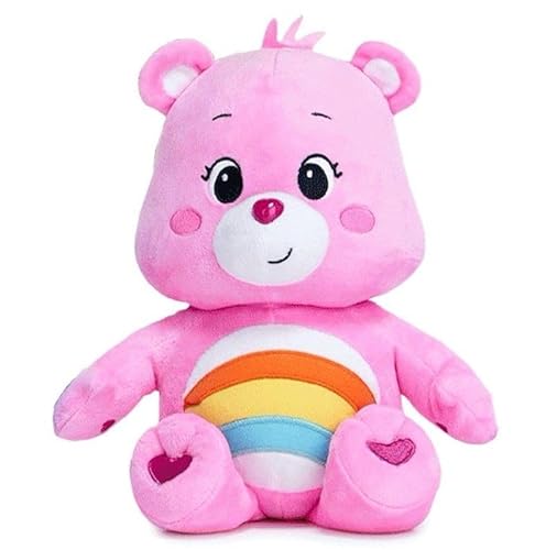 Playbyplay Peluche Mimosa de Osos Amorosos, Rosa, Suave, 42 cm