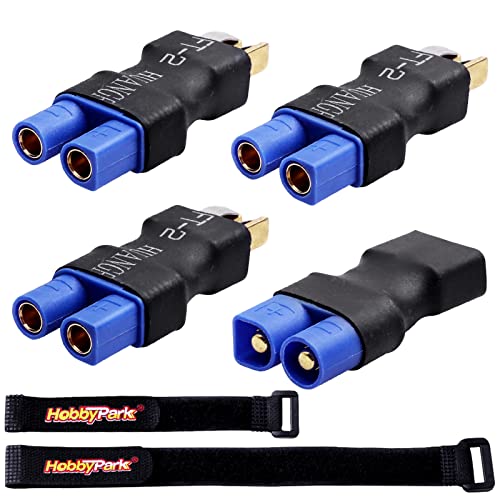Adaptador T Plug Deans estilo EC3 conector conversión cargador batería RC