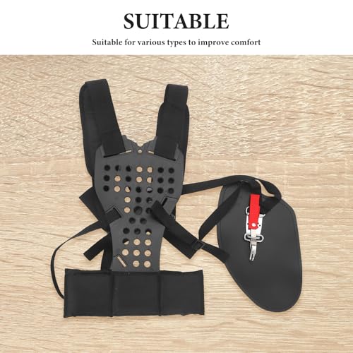 Sangle de harnais de débroussailleuse ergonomique contre le mal de dos
