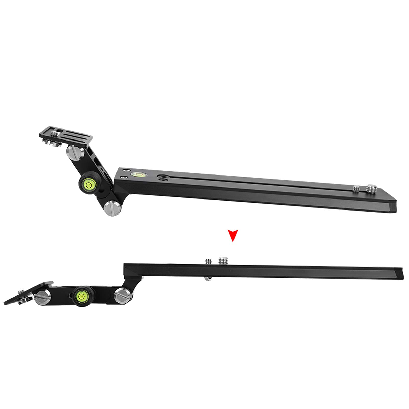 Supporto per teleobiettivo, Staffa per teleobiettivo portatile Supporto per obiettivo pieghevole in metallo con messa a fuoco lunga Supporto per obiettivo zoom per morsetto per (F250-50)