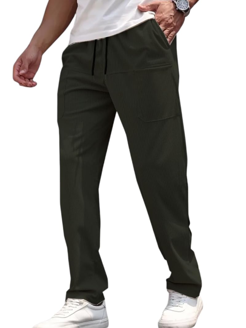 louis sense Men's Loose Pants-picture-41