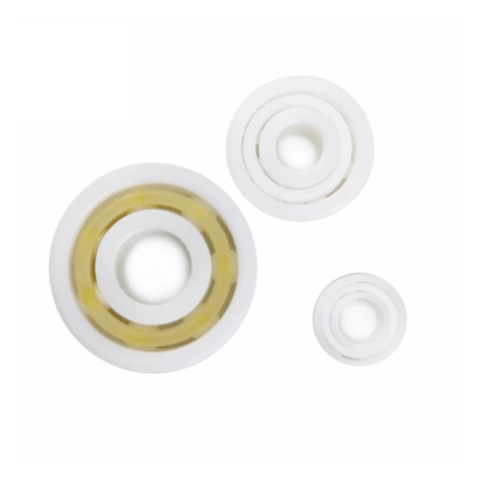 NOBIRTBSA 1 Pcs Waterproof Full Ceramic Zirconia Miniature Deep Groove Ball Bearing MR63 84 74 117 Series Spool(MR117 7X11X3)