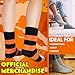 Dragon Ball Z Fluffy Socks for Boys Teenagers Warm Slipper Socks with Sherpa Lining One Size 4-8 Anime Gifts for Boys (Black/Orange)