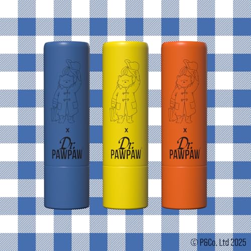 Dr.PAWPAW x Paddington Sweet Treats Lip Balm Set 3 x 4g, Original Orange Marmalade and Hot Chocolate Lip Balms - Image 2