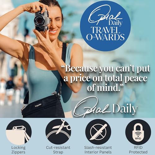 Image of Baggallini Securtex Anti-Theft Memento Crossbody