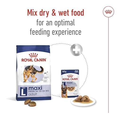 Royal Canin MaxiAdult10kg, 1er Pack (1 x 10 kg Packung)- Hundefutter