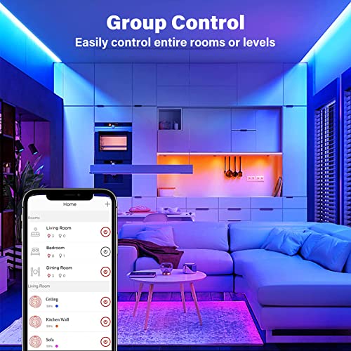 Tira LED inteligente Sengled RGB de 5 metros Wi-Fi miniatura 5