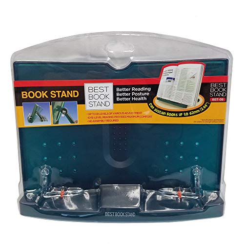 Actto Bst-09 Green Portable Reading Stand/Book Stand Document Holder (180 Angle Adjustable) #TOP5