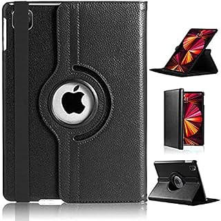 DN-Technology iPad Pro 11 Case, iPad Pro 11 4th / 3rd Gen Case, iPad Pro 11 inch Case, 360° Rotating Multi-Angle Stand, PU Leather Flip Folio Case For Apple iPad Pro 11 3rd Gen Case 2022 / 2021